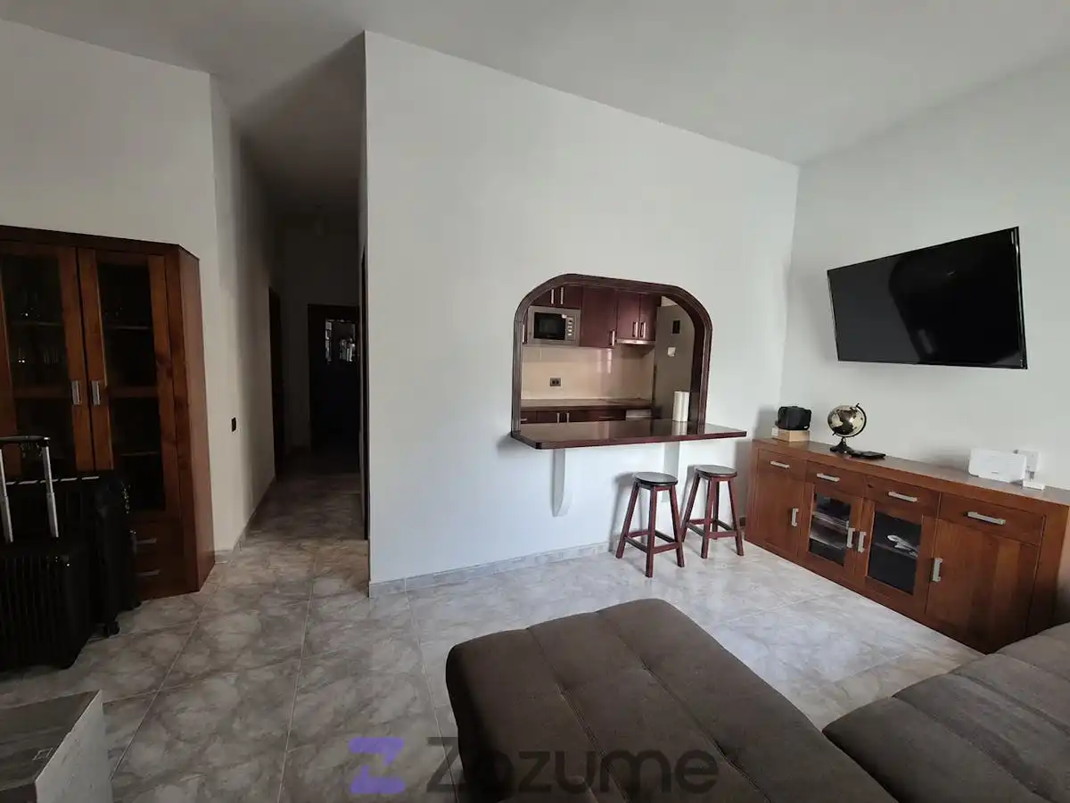 Sala de estar de Casa adosada de alquiler en Güímar con Terraza, Amueblado y Horno