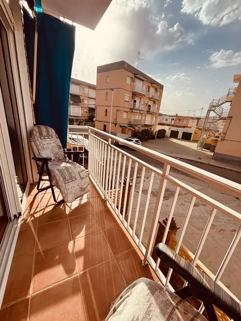 Terrasse von Wohnungen zum Verkauf in Cartagena mit Klimaanlage, Heizung und Terrasse