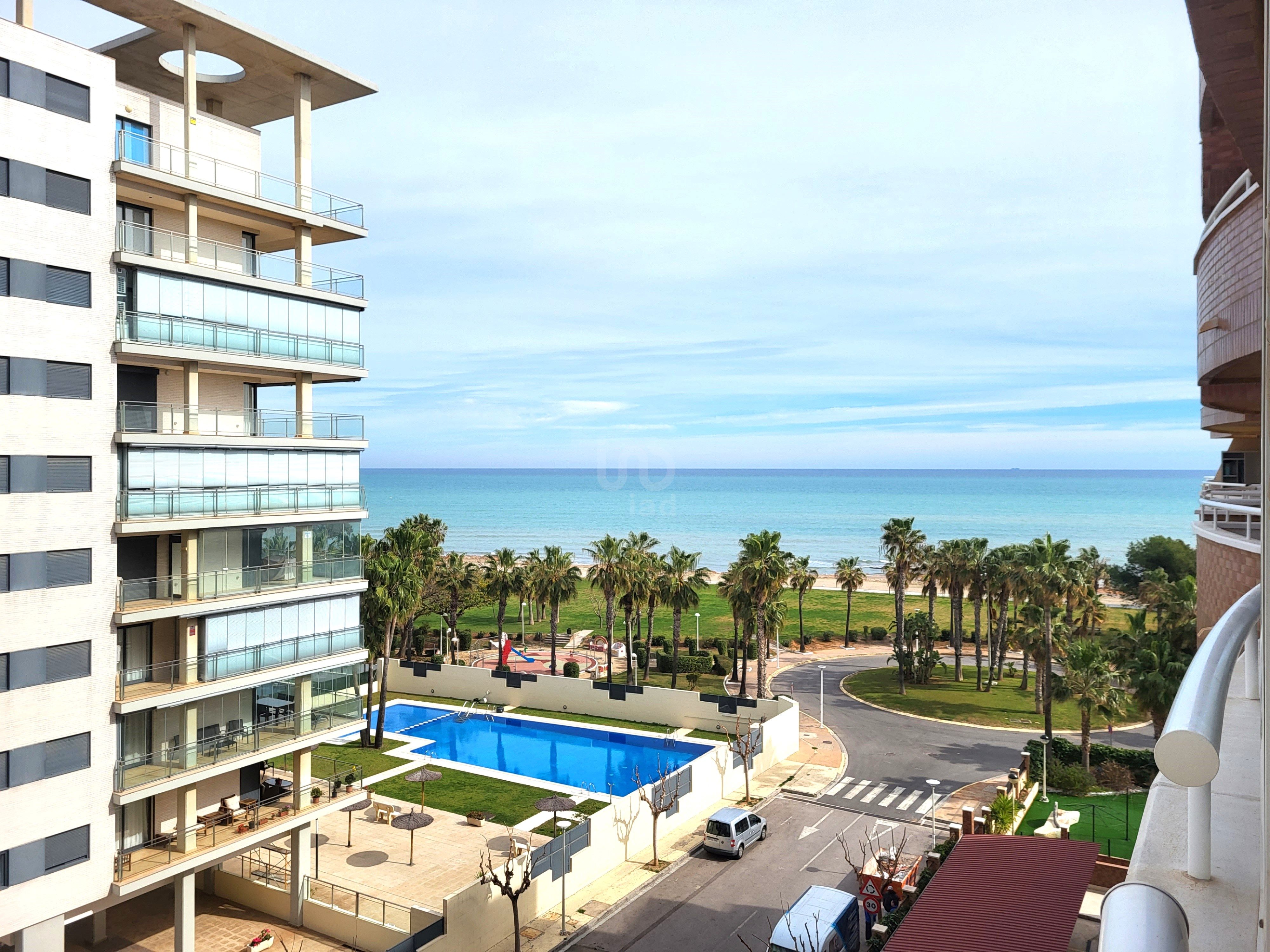 Bedroom of Flat for sale in Oropesa del Mar / Orpesa  with Air Conditioner, Terrace and Swimming Pool