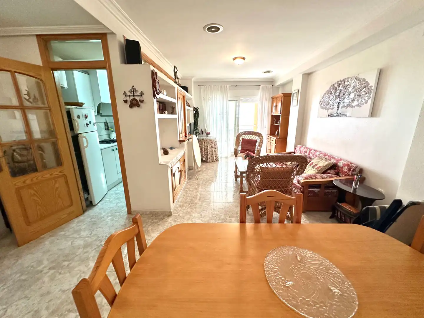 Wohnzimmer von Wohnungen zum Verkauf in Torrevieja mit Klimaanlage, Heizung und Terrasse