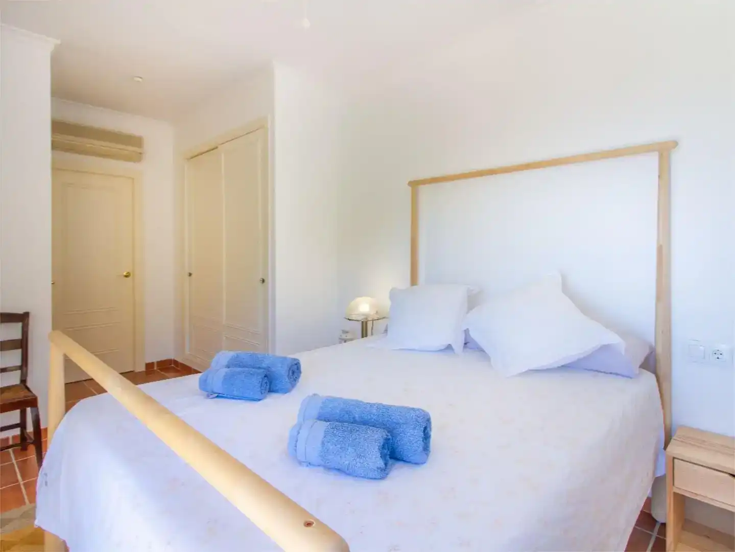 Schlafzimmer von Wohnung zur Miete in Altea mit Klimaanlage, Schwimmbad und Balkon