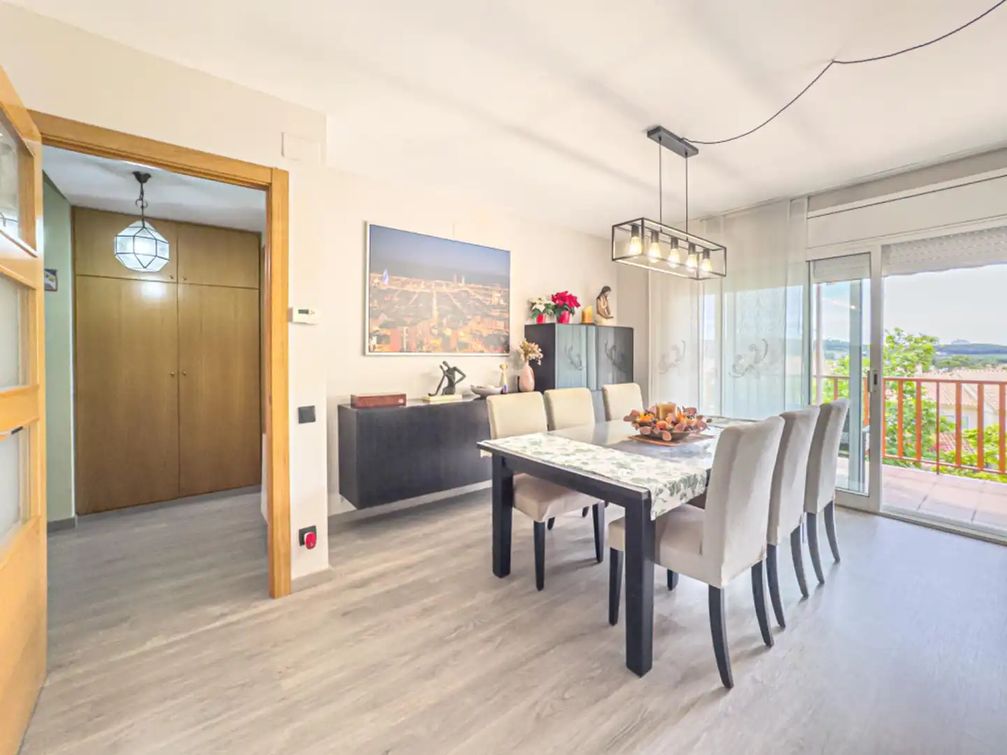 Dining room of Attic for sale in Sant Pere de Ribes  with Heating, Private garden and Parquet flooring