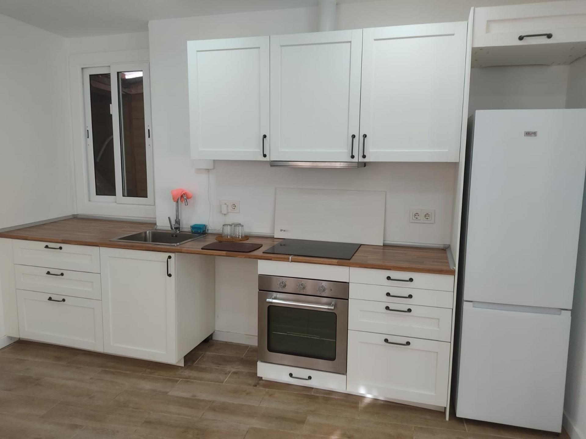 Kitchen of Apartment for sale in  Lleida Capital  with Heating