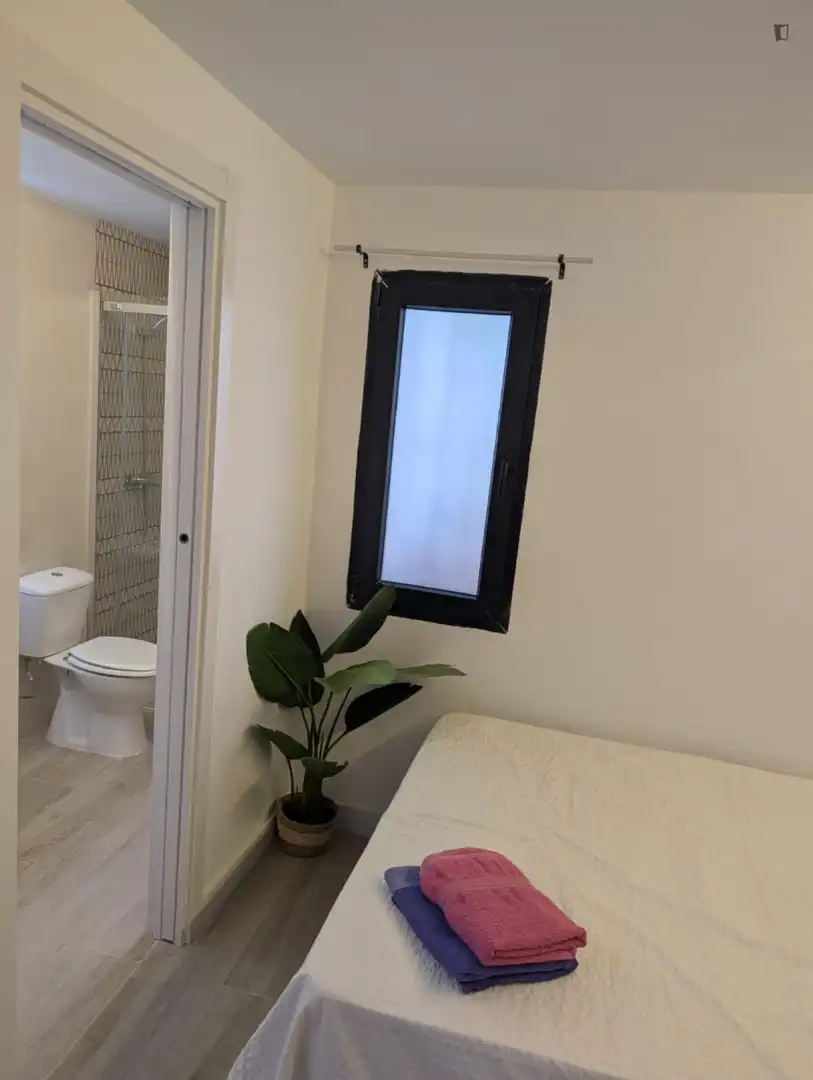 Bedroom of Houses for rent in Madrid  with Air Conditioner, Furnished and Washing machine