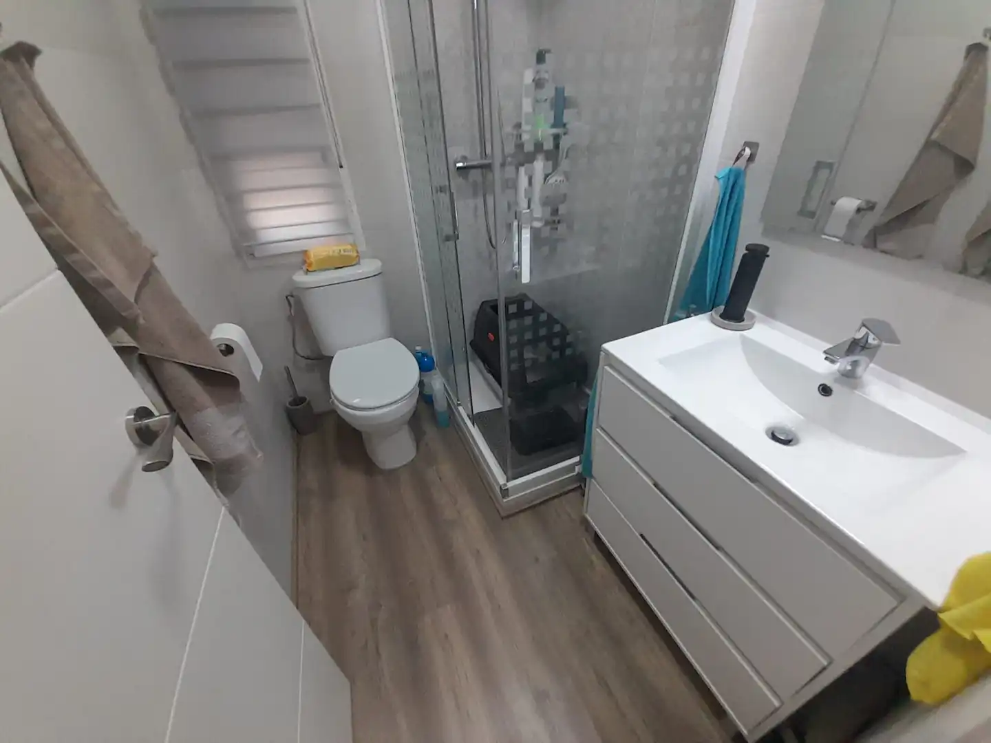 Badezimmer von Einfamilien-Reihenhaus zum Verkauf in Puertollano mit Terrasse