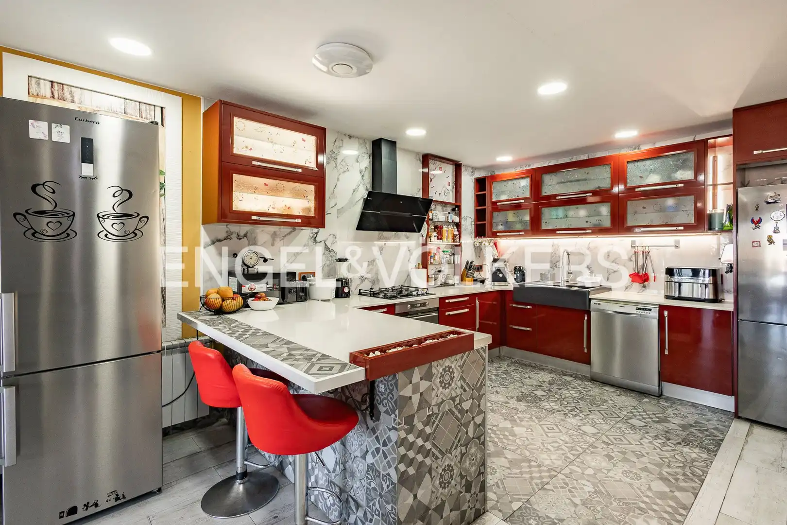 Kitchen of Flat for sale in El Prat de Llobregat  with Air Conditioner and Heating