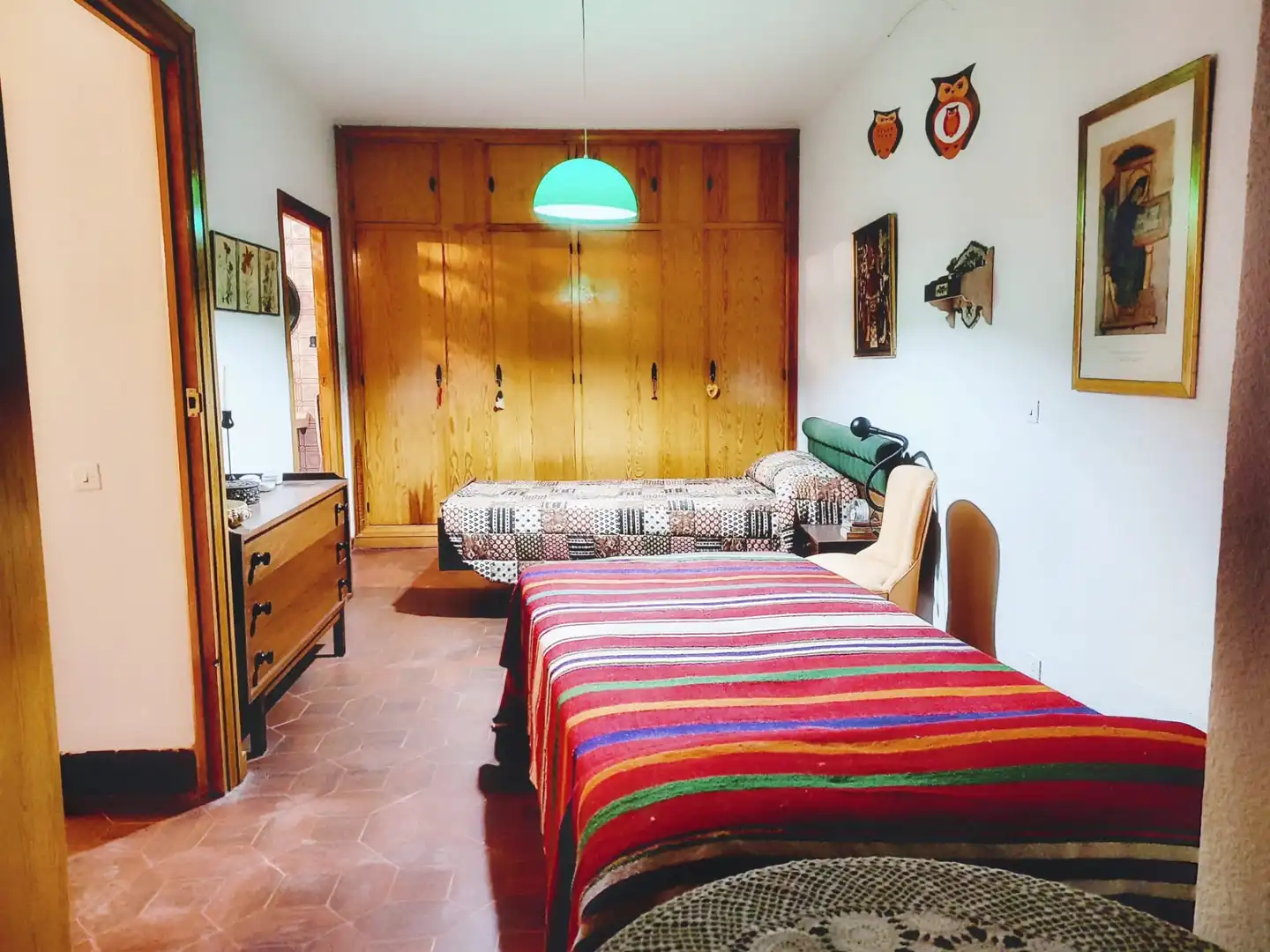 Bedroom of Detached homes for sale in Manzanares El Real  with Heating, Private garden and Terrace
