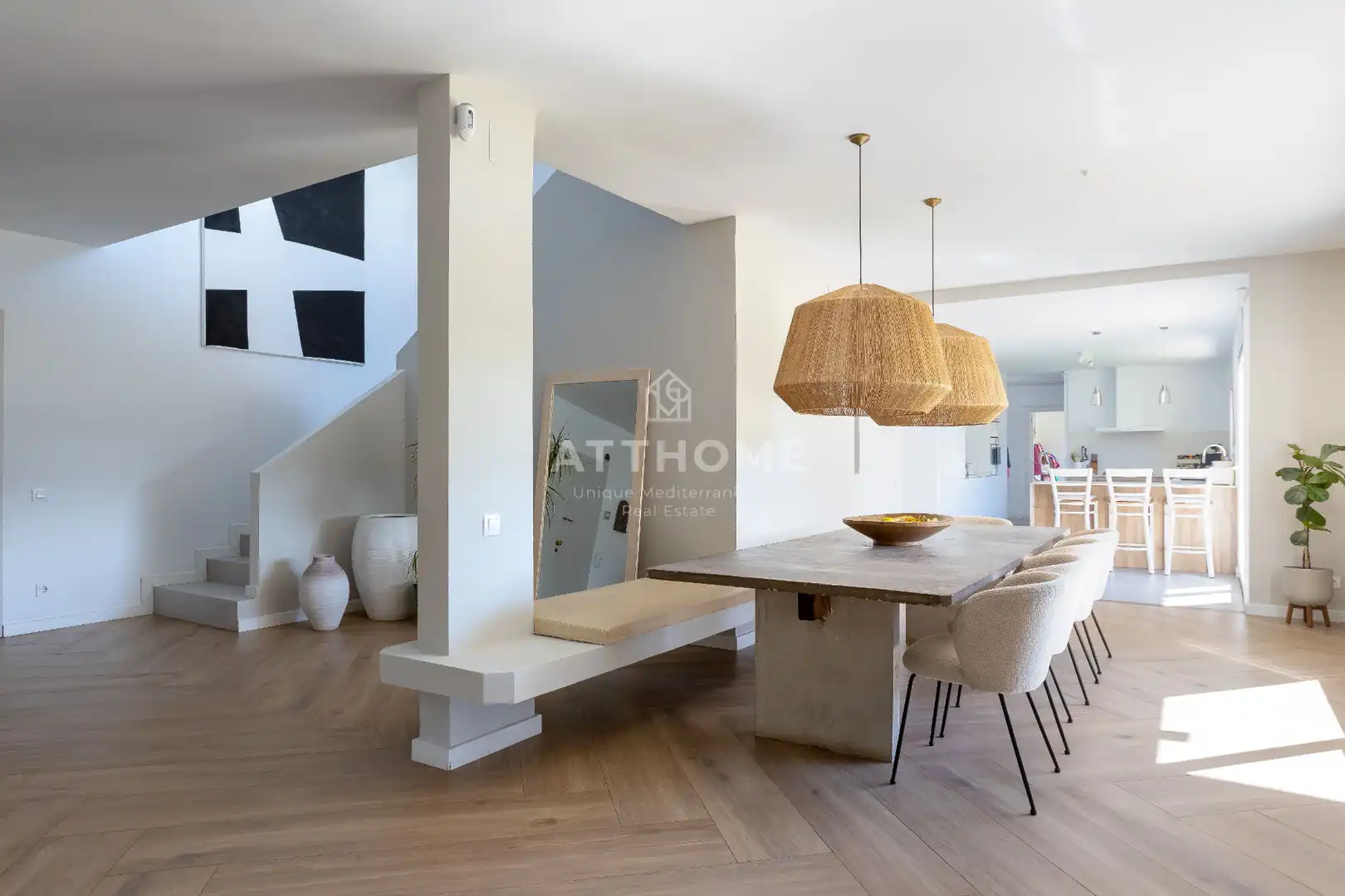 Dining room of Houses for rent in Cabrils  with Air Conditioner, Heating and Private garden