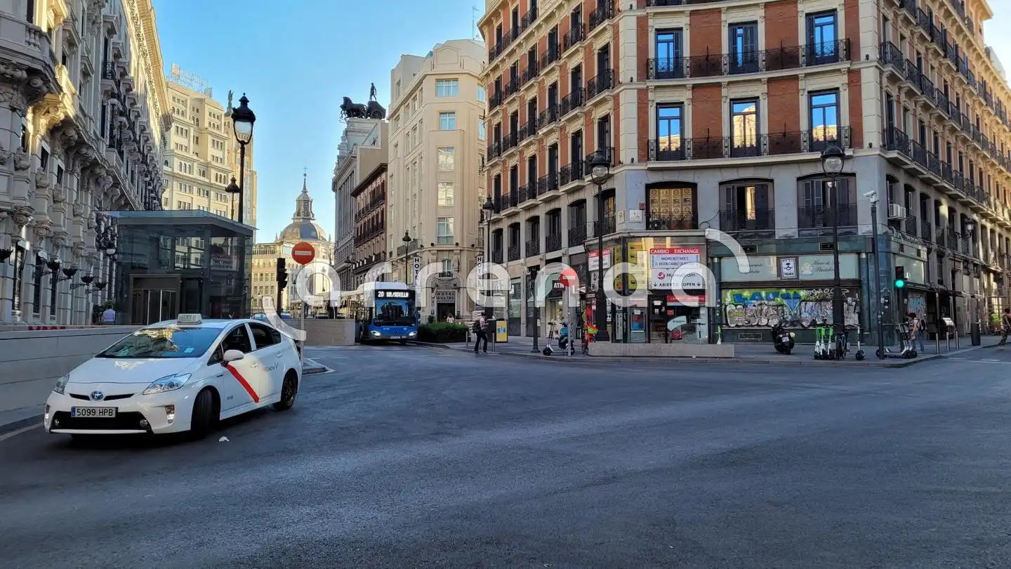 Vista exterior de Estudio de alquiler en Madrid