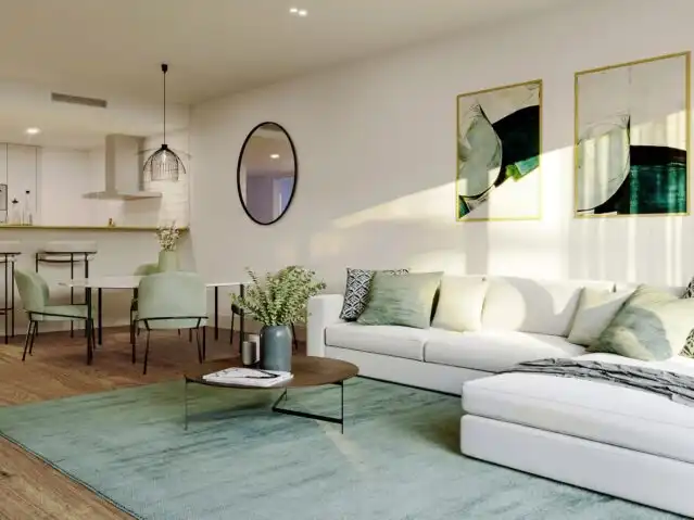 Sala de estar de Apartamento en venta en Alicante / Alacant