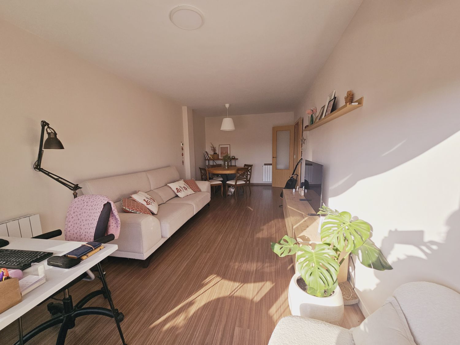 Living room of Flat for sale in El Vendrell  with Heating and Balcony