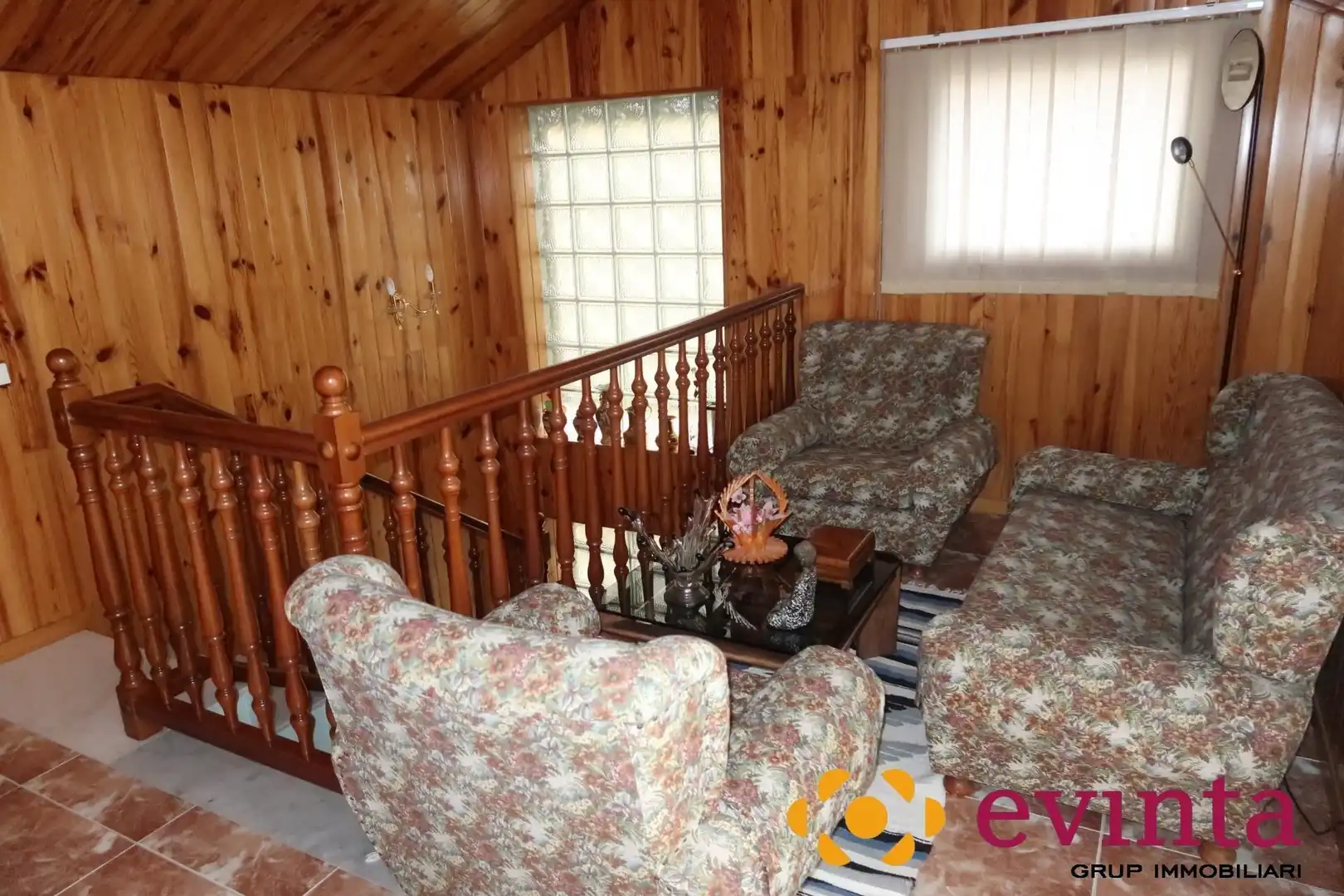 Sala de estar de Casa o chalet en venta en Vallirana con Calefacción, Jardín privado y Terraza