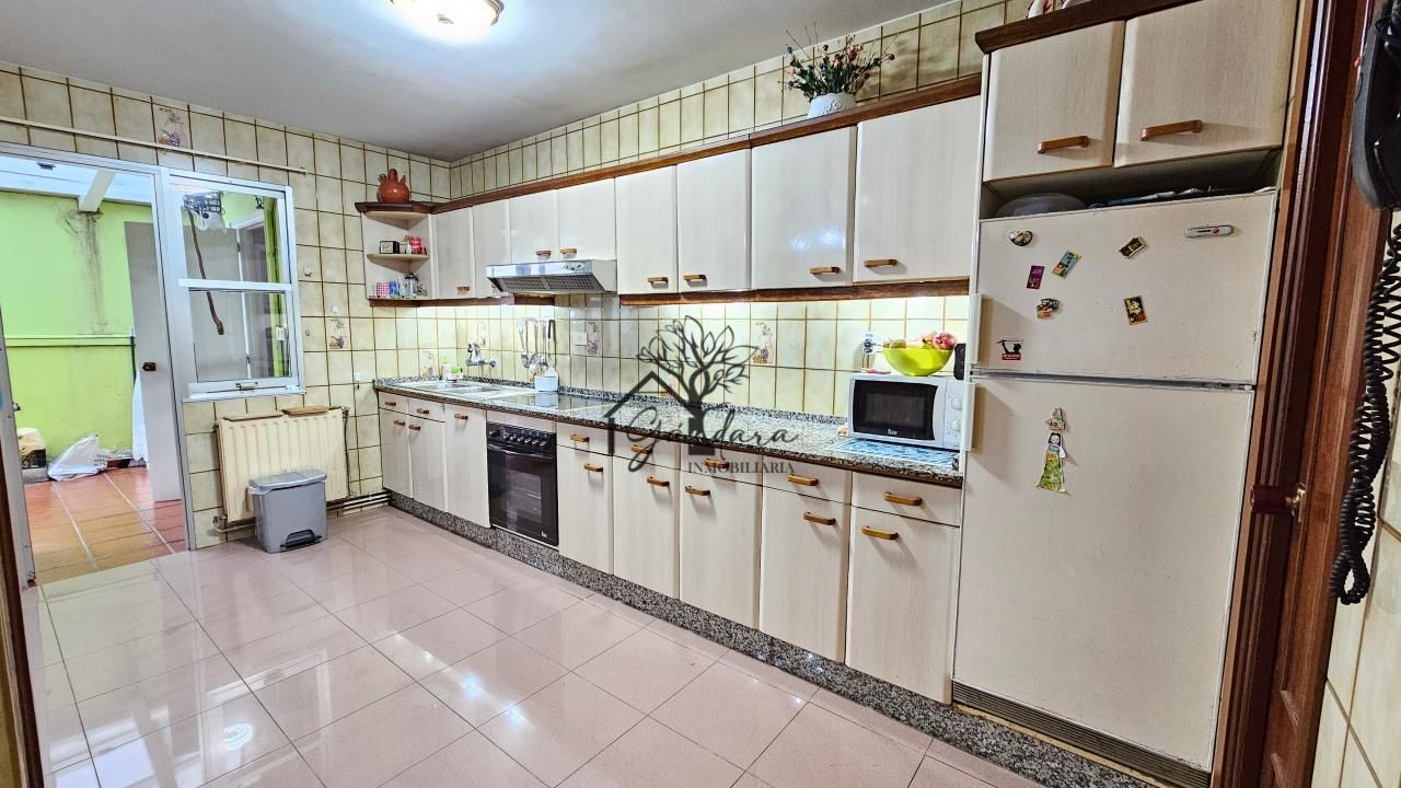 Kitchen of Flat for sale in Ferrol  with Heating, Terrace and Storage room