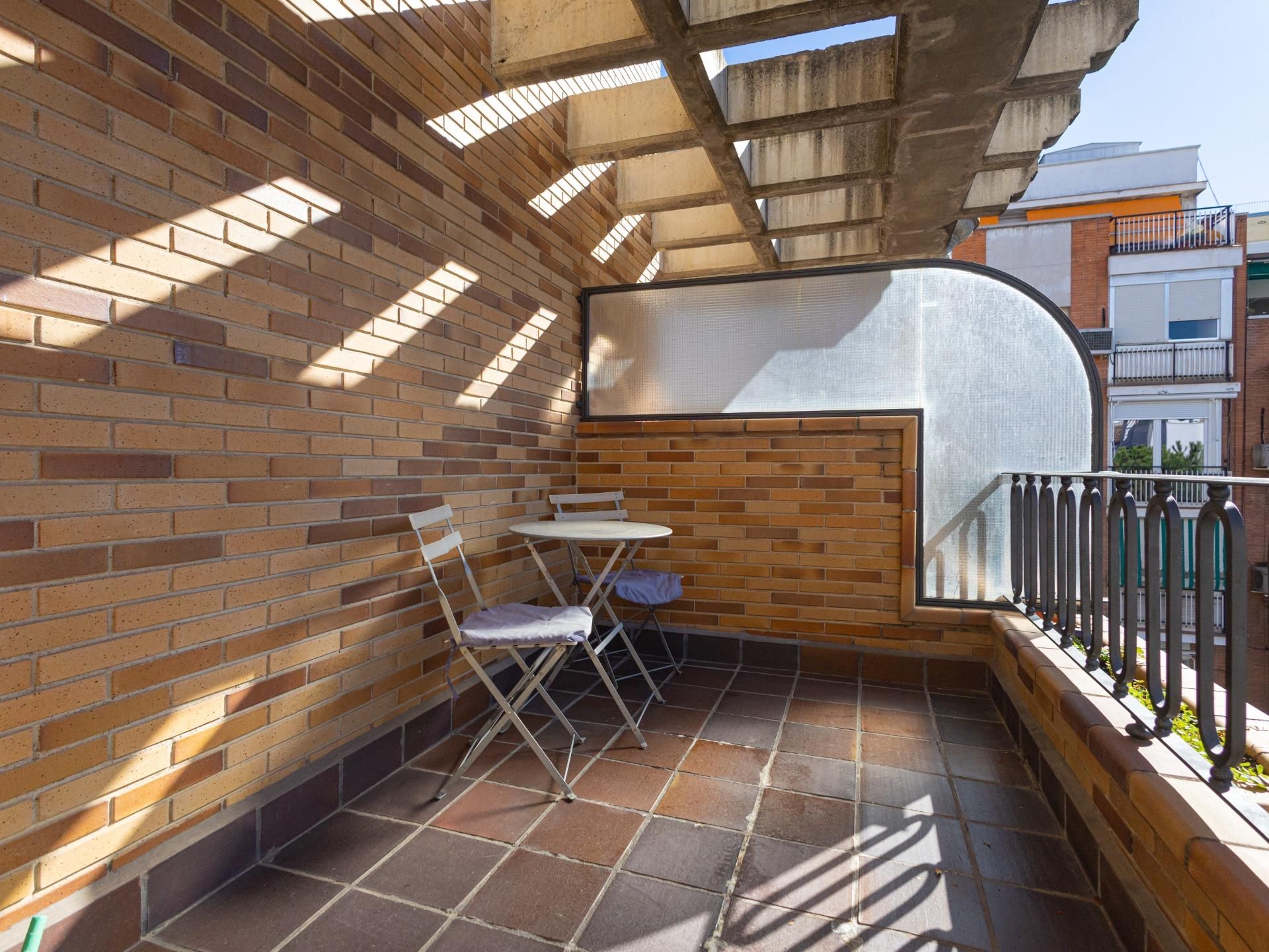 Terrassa de Apartament en venda en  Madrid Capital amb Aire condicionat, Calefacció i Parquet