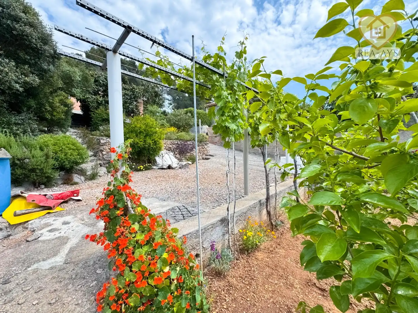 Jardín de Casa o chalet en venta en Vallirana con Calefacción, Jardín privado y Terraza