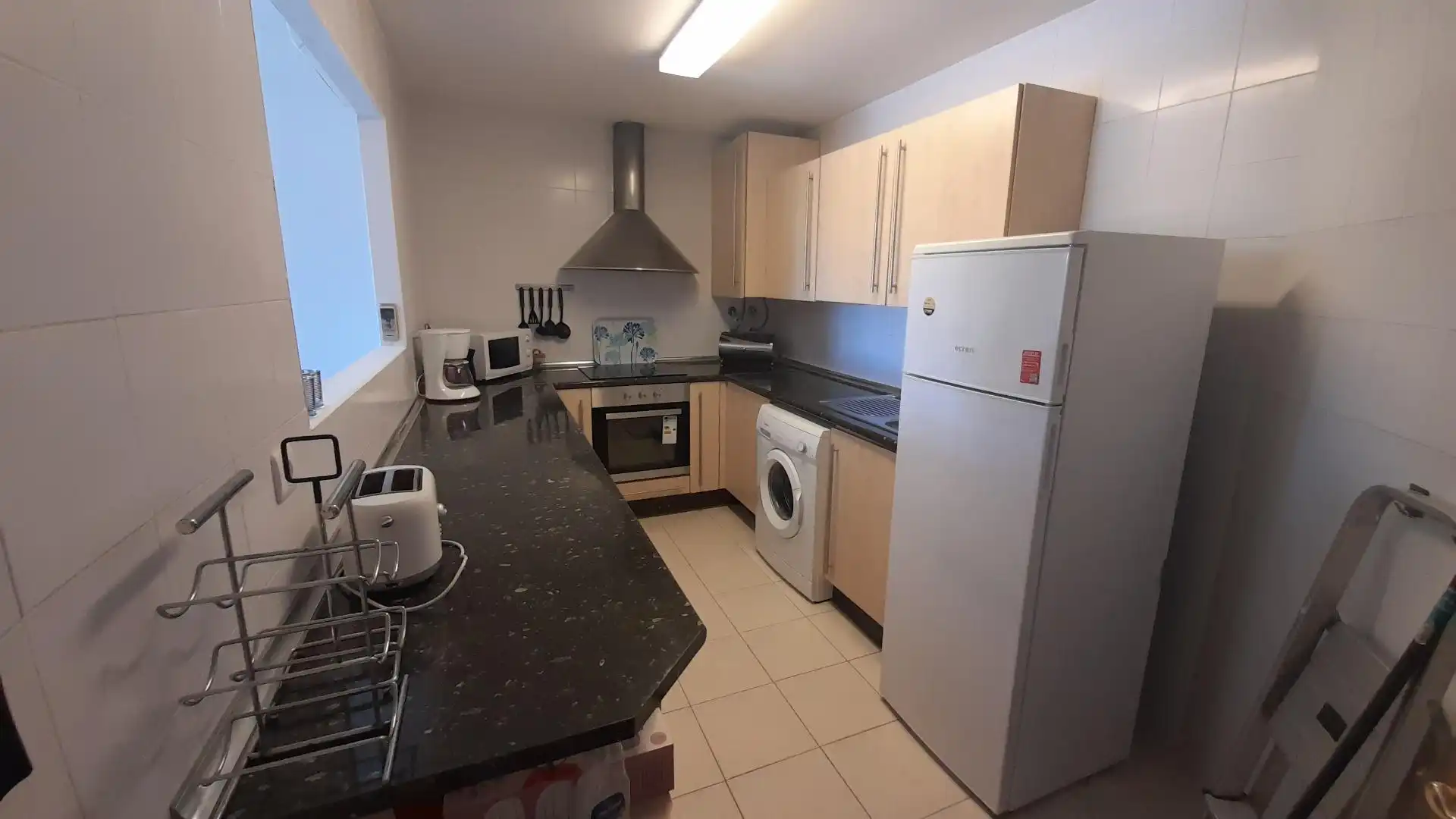 Kitchen of Flat for sale in Benalmádena  with Air Conditioner, Terrace and Storage room