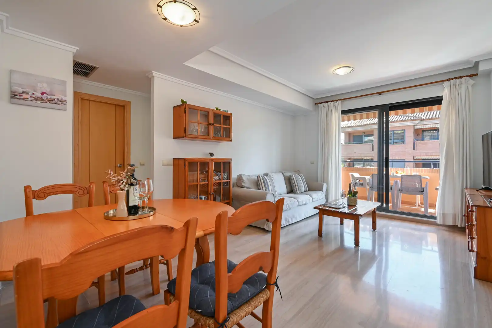 Living room of Apartments for sale in Jávea / Xàbia  with Air Conditioner, Terrace and Community pool