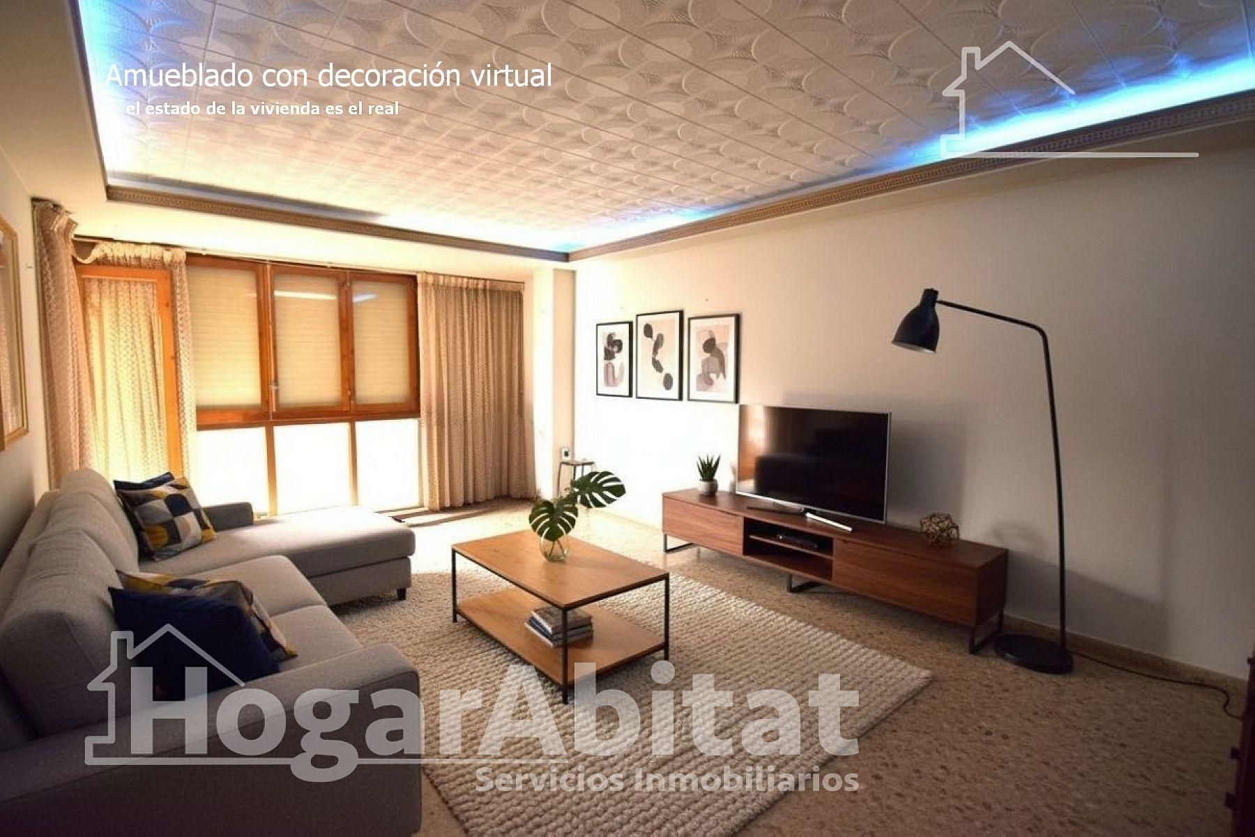 Living room of Flat for sale in L'Alcora  with Balcony