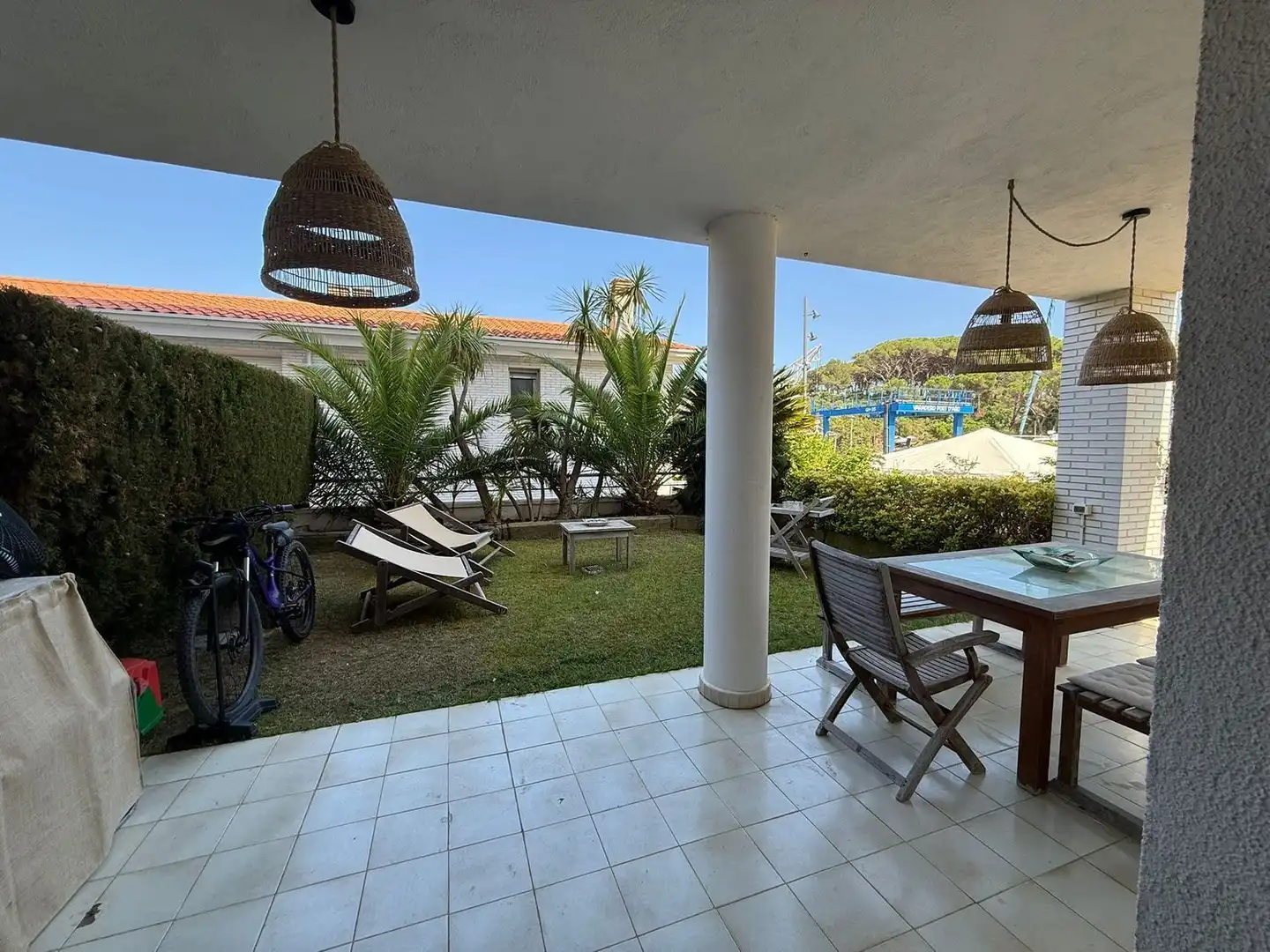 Terrace of Flat for rent in Castell d'Aro, Platja d'Aro i s'Agaró  with Air Conditioner, Private garden and Terrace