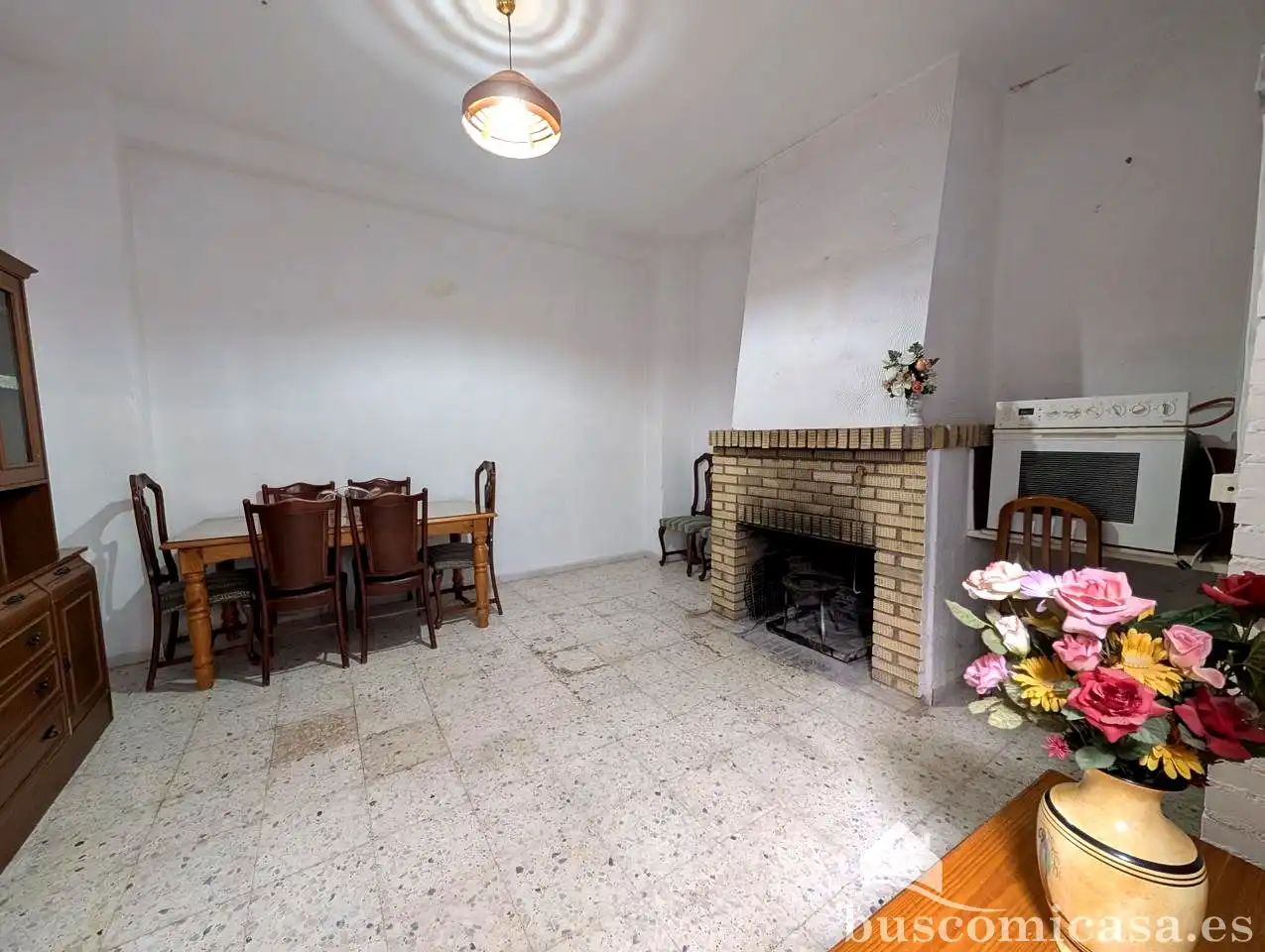 Menjador de Casa o xalet en venda en Linares amb Aire condicionat i Terrassa