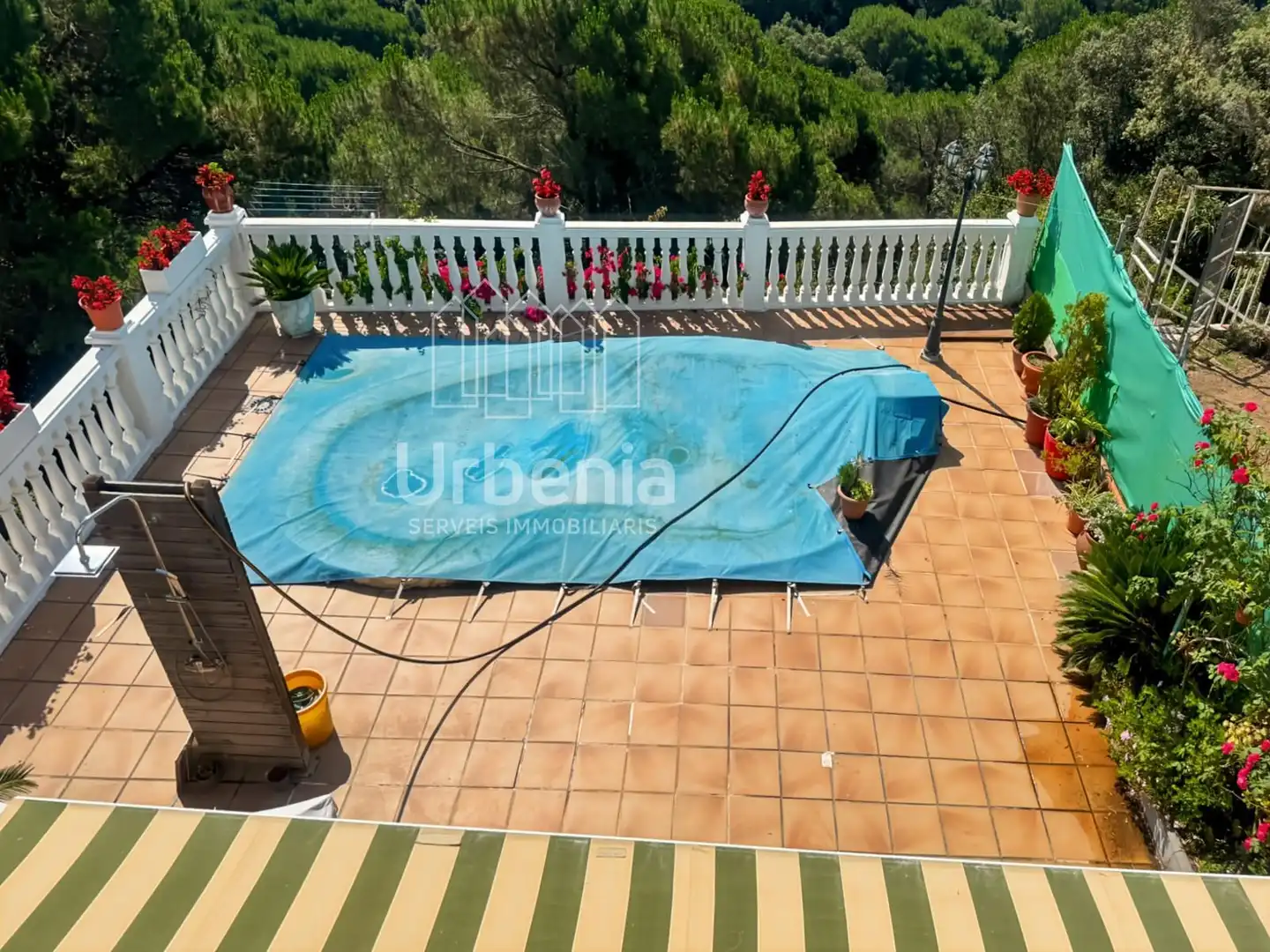 Piscina de Casa o xalet en venda en Sant Iscle de Vallalta amb Aire condicionat, Calefacció i Terrassa