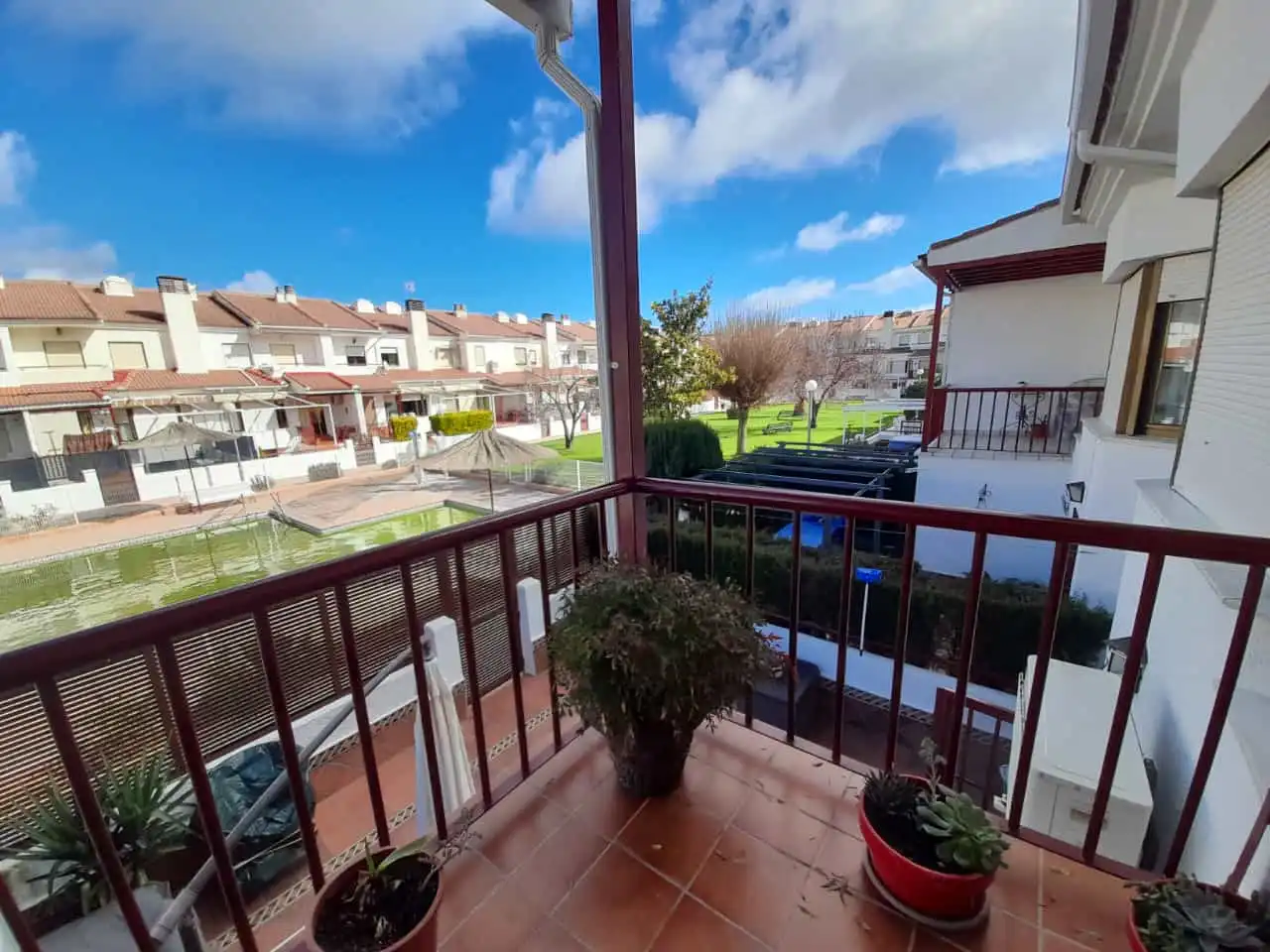 Exterior view of Detached homes for sale in Almodóvar del Campo  with Air Conditioner, Heating and Terrace