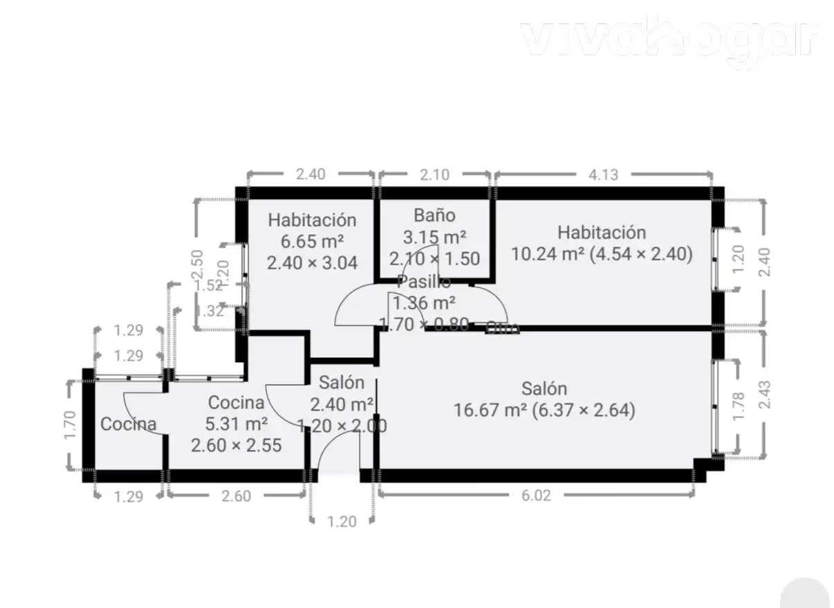 Flat with pool for sale in Embajadores, imagen 17