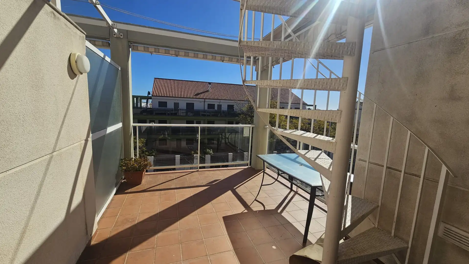 Terraza de Ático en venta en Alcalà de Xivert con Aire acondicionado, Calefacción y Jardín privado