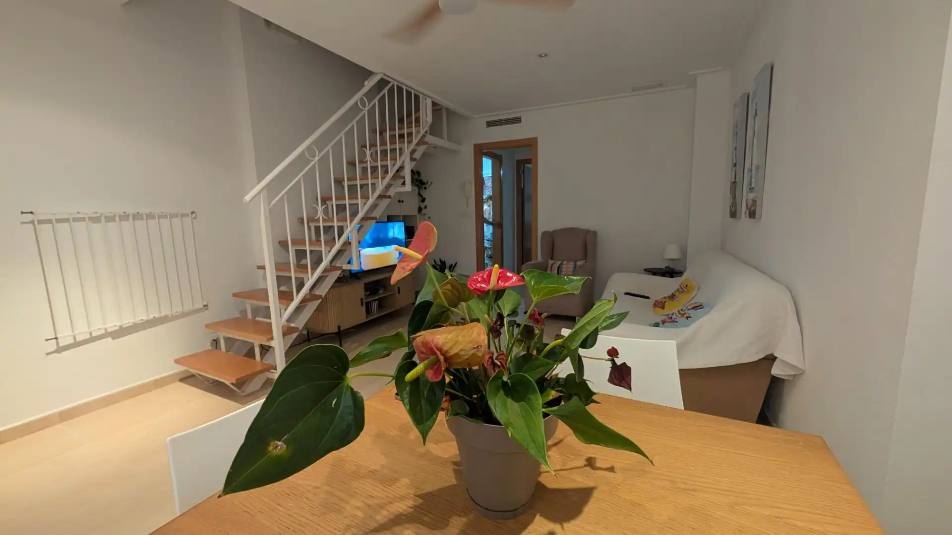 Living room of Duplexes for rent in Santa Pola