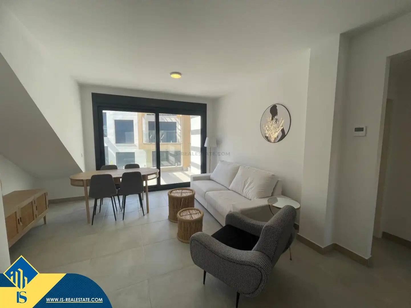 Living room of Flat for sale in Orihuela  with Terrace, Furnished and Oven