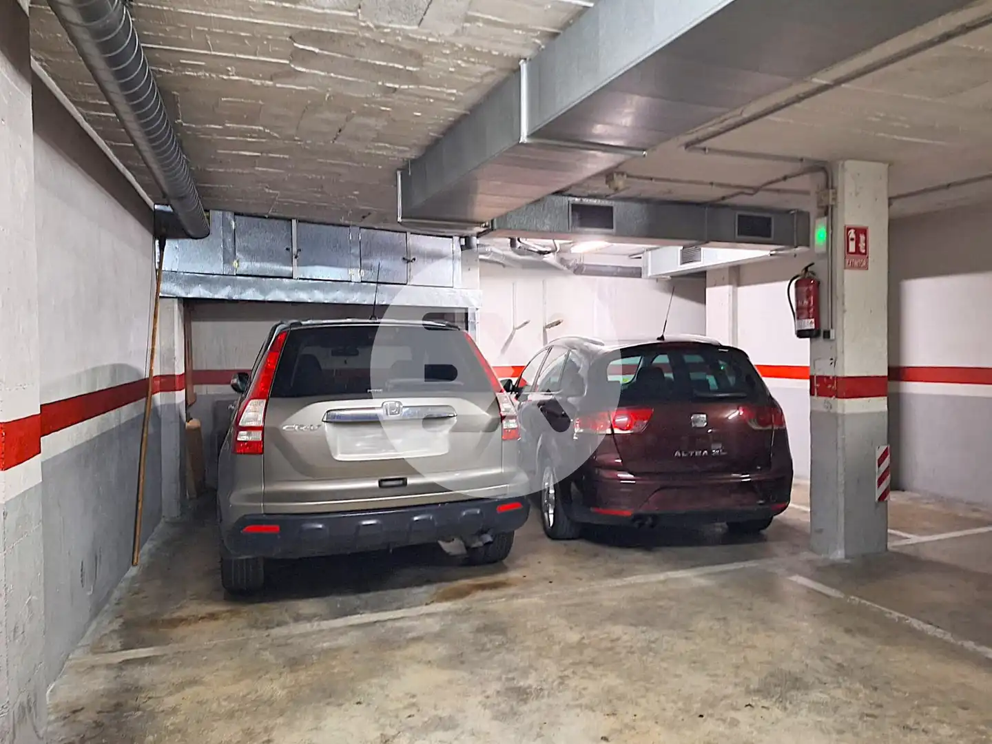 Parking of Flat for sale in Castelldefels  with Air Conditioner, Heating and Oven