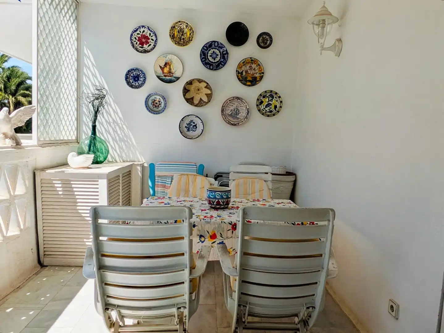 Dining room of Flat for sale in Marbella  with Air Conditioner, Heating and Private garden