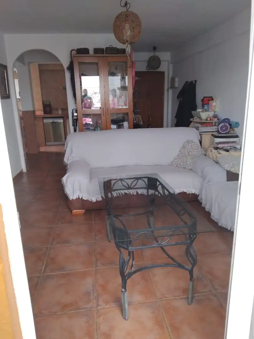 Living room of Flat for sale in Algeciras  with Air Conditioner, Heating and Furnished