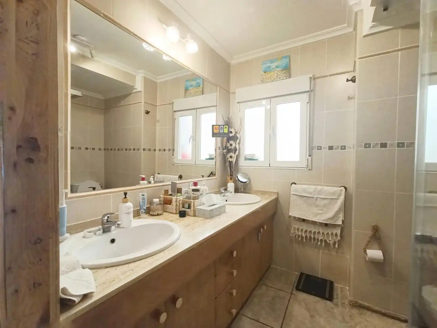 Badezimmer von Wohnungen zum Verkauf in Altea mit Klimaanlage, Heizung und Balkon