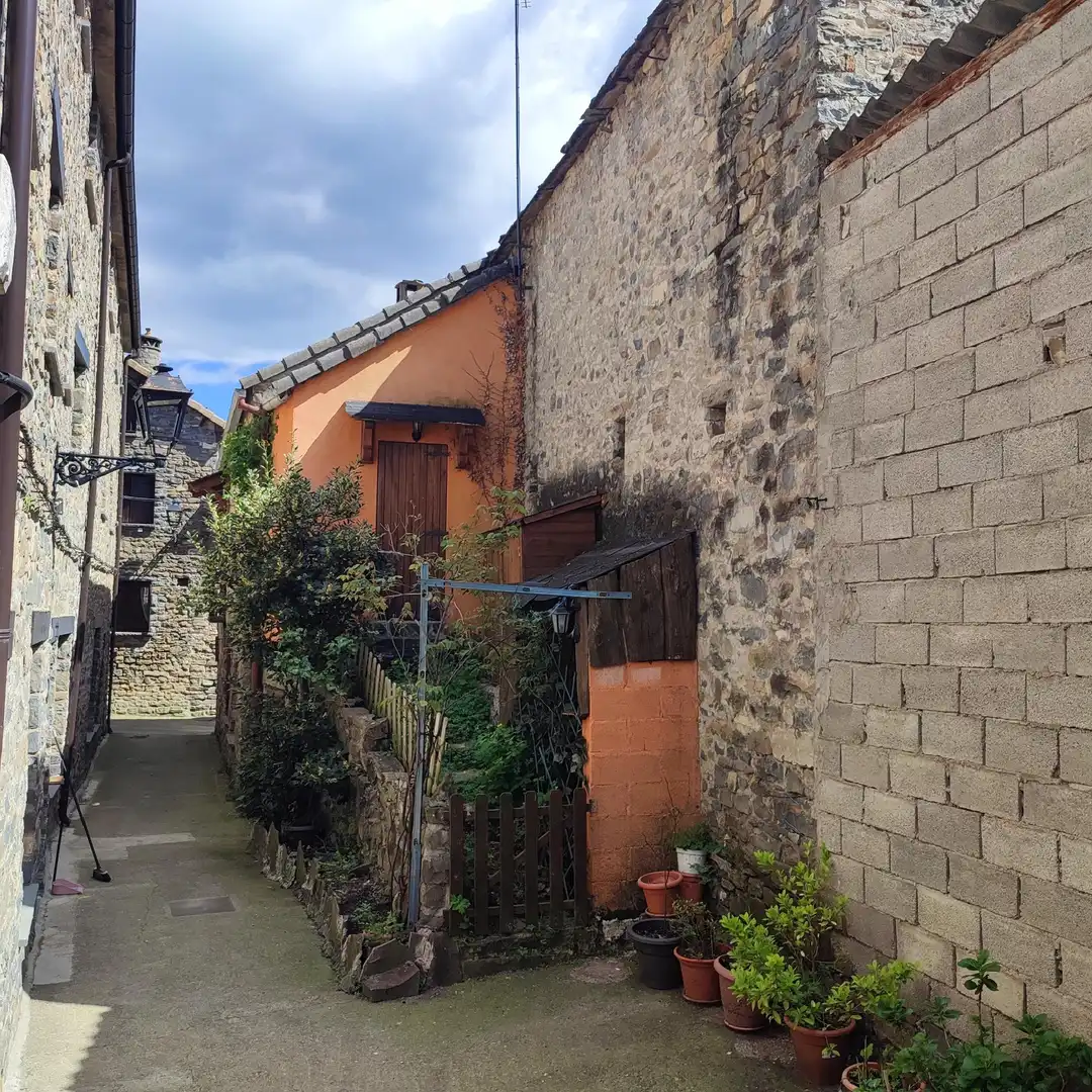 Vista exterior de Casa o chalet en venta en Torla - Ordesa con Amueblado y Balcón