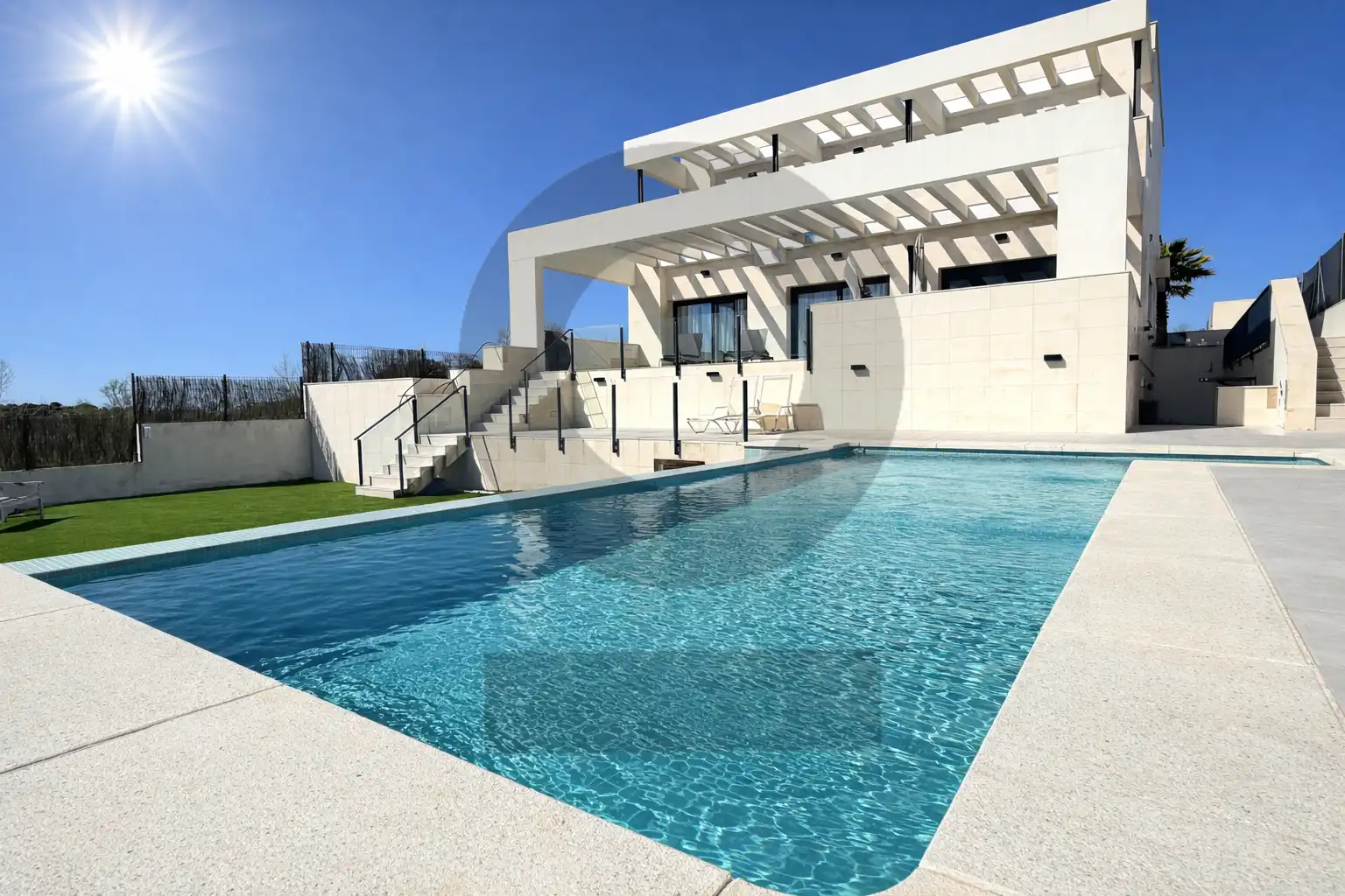 Piscina de Casa o chalet en venta en Majadahonda con Aire acondicionado, Calefacción y Jardín privado