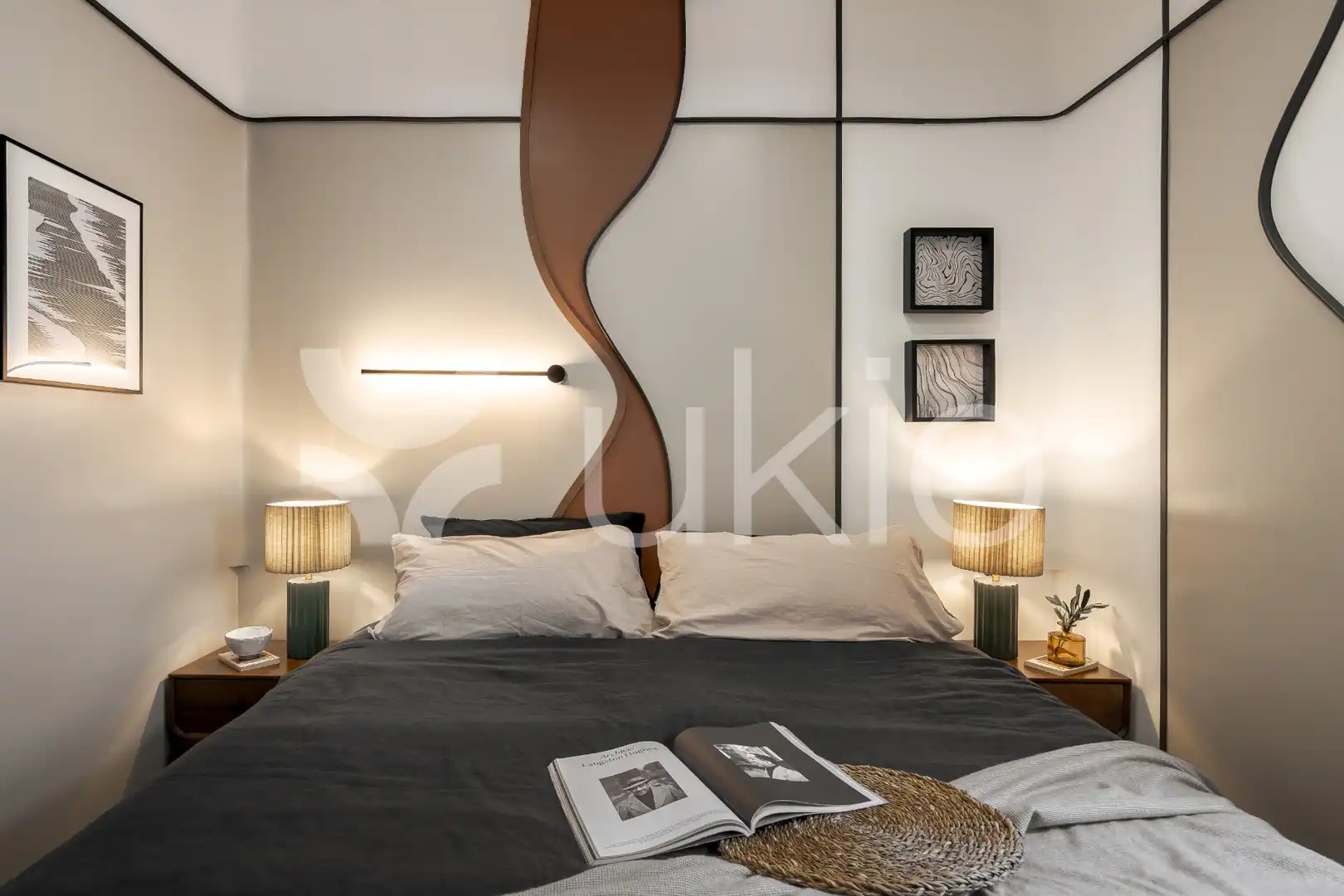 Bedroom of Apartments for rent in Madrid  with Air Conditioner, Heating and Furnished