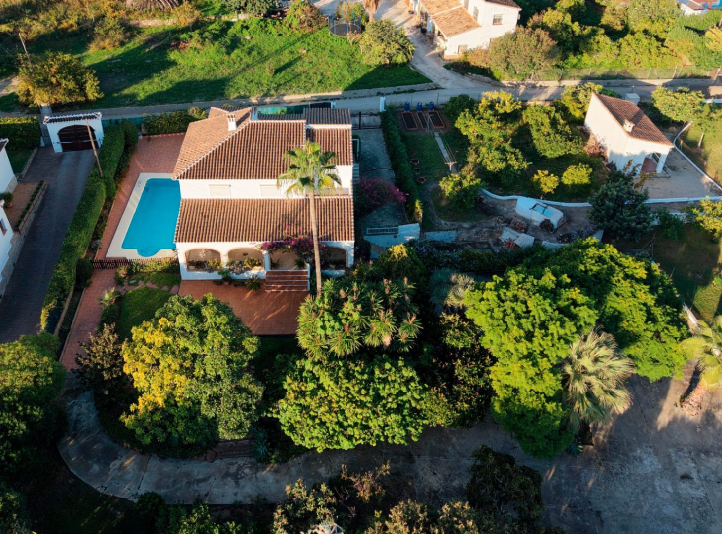 Vista exterior de Casa o chalet en venta en Jávea / Xàbia con Calefacción, Jardín privado y Terraza
