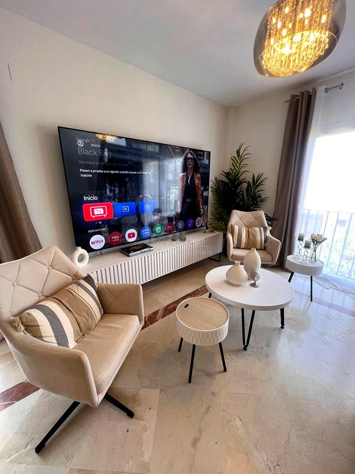Living room of Apartment for sale in Sotogrande  with Air Conditioner, Terrace and Internet