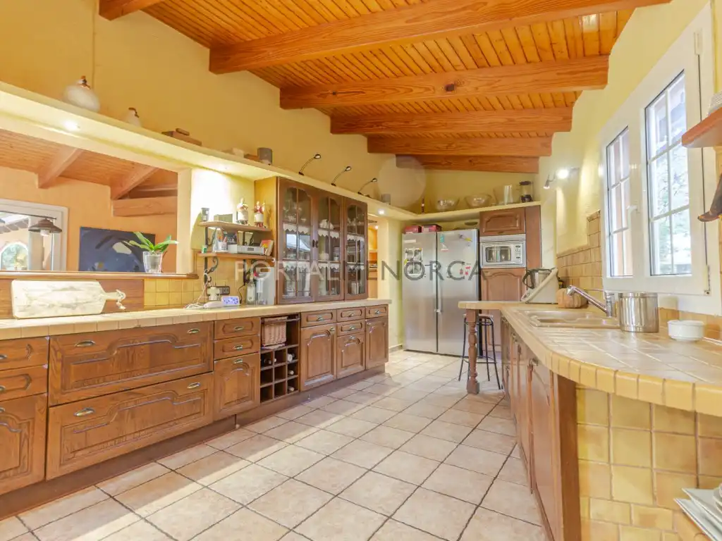 Cocina de Finca rústica en venta en Maó - Mahón con Aire acondicionado, Jardín privado y Terraza