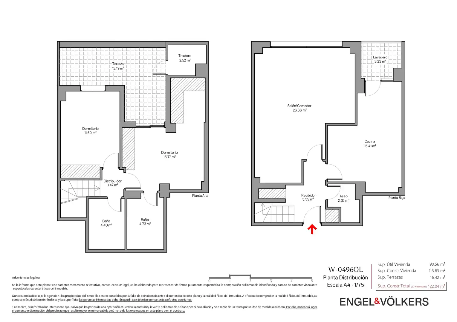 Dúplex en venta en Majadahonda con Aire acondicionado, Calefacción y Terraza