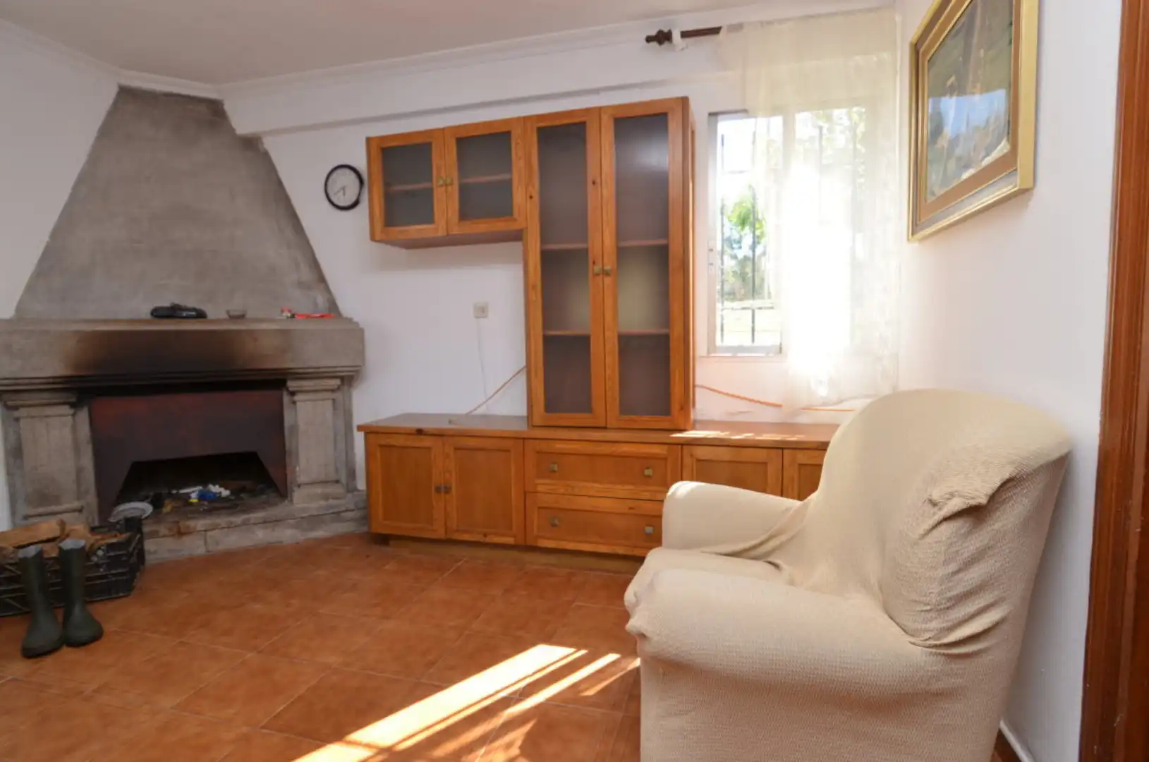 Sala de estar de Casa o chalet en venta en Coirós con Trastero, Balcón y Internet