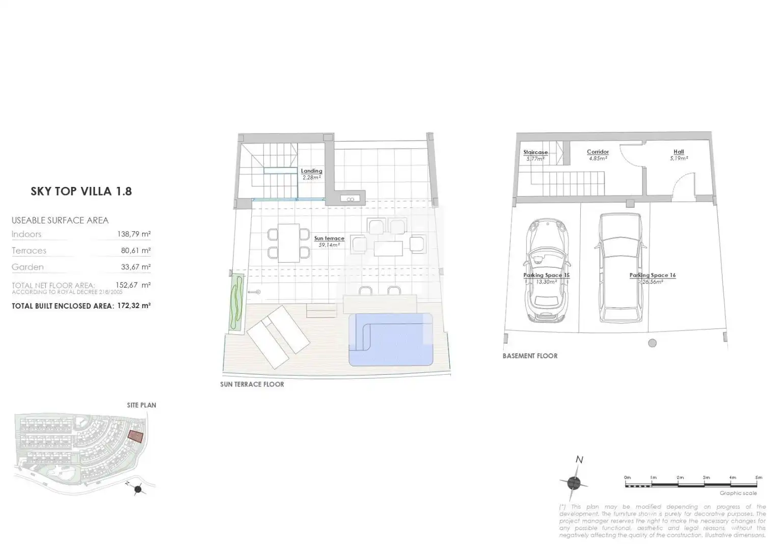 Casa adosada en venta en Fuengirola con Aire acondicionado, Calefacción y Jardín privado