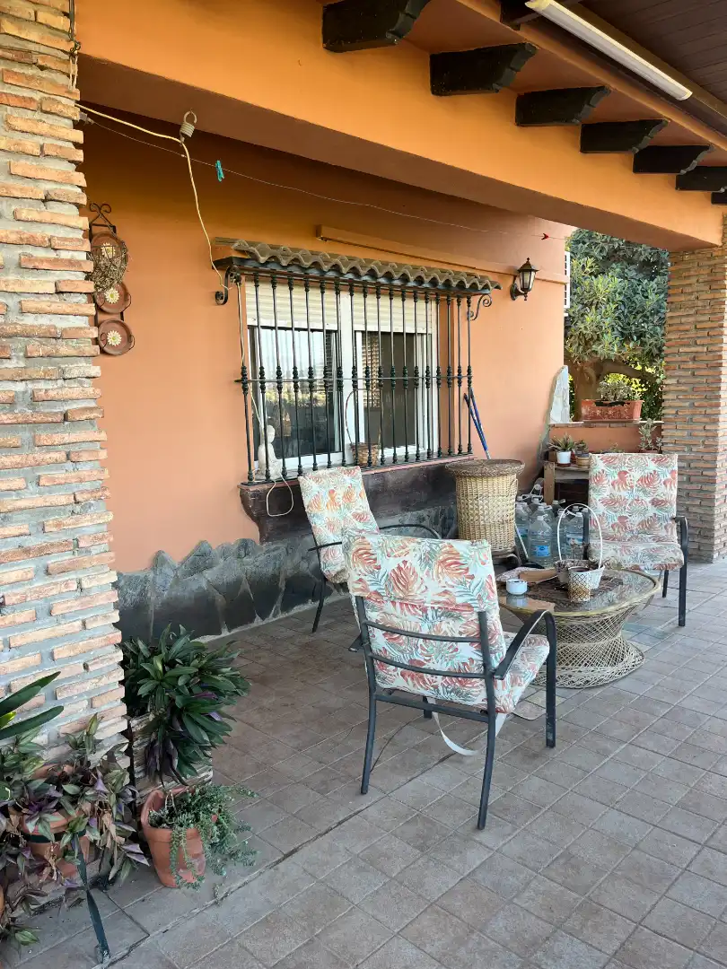 Terraza de Finca rústica en venta en Cártama con Aire acondicionado, Terraza y Amueblado