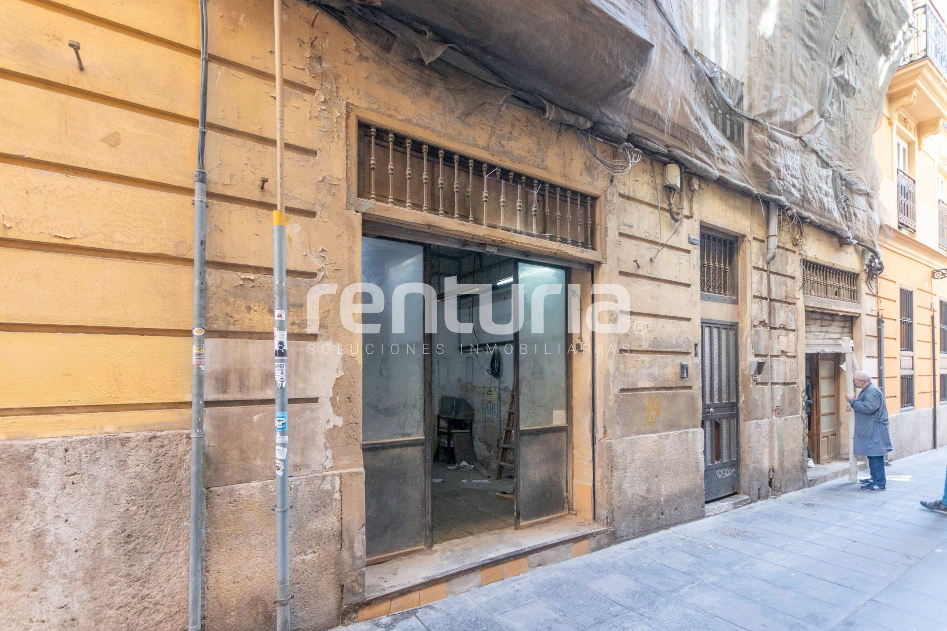 Exterior view of Planta baja for sale in  Valencia Capital