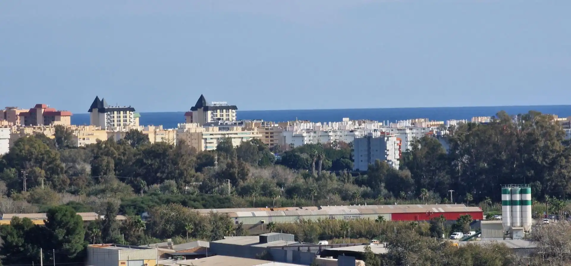 Vista exterior de Apartamento en venta en Mijas con Jardín privado, Terraza y Piscina comunitaria