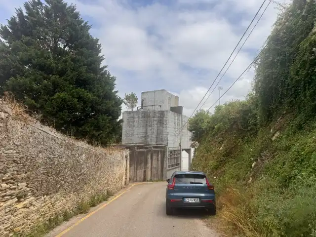 Vista exterior de Nau industrial en venda en Ribadeo