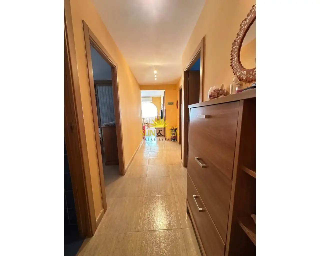 Piso de alquiler en Calpe / Calp con Aire acondicionado, Calefacción y Jardín privado