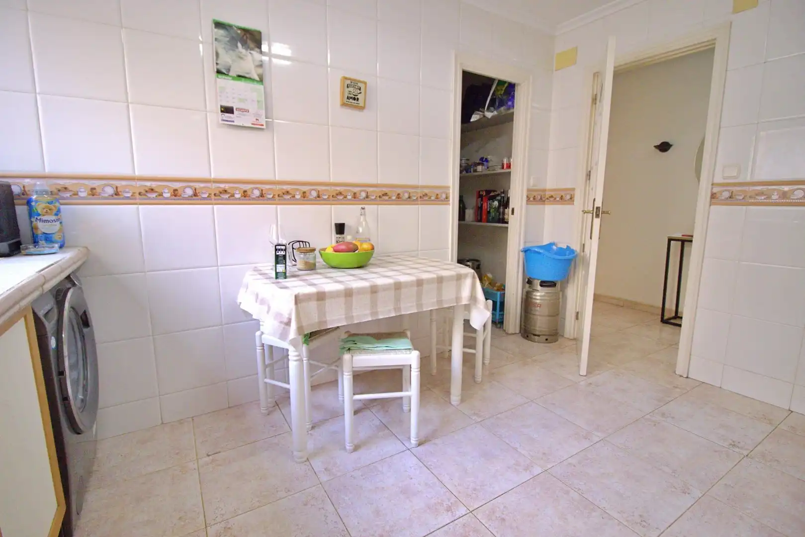 Küche von Dachboden zur Miete in Elche / Elx mit Balkon