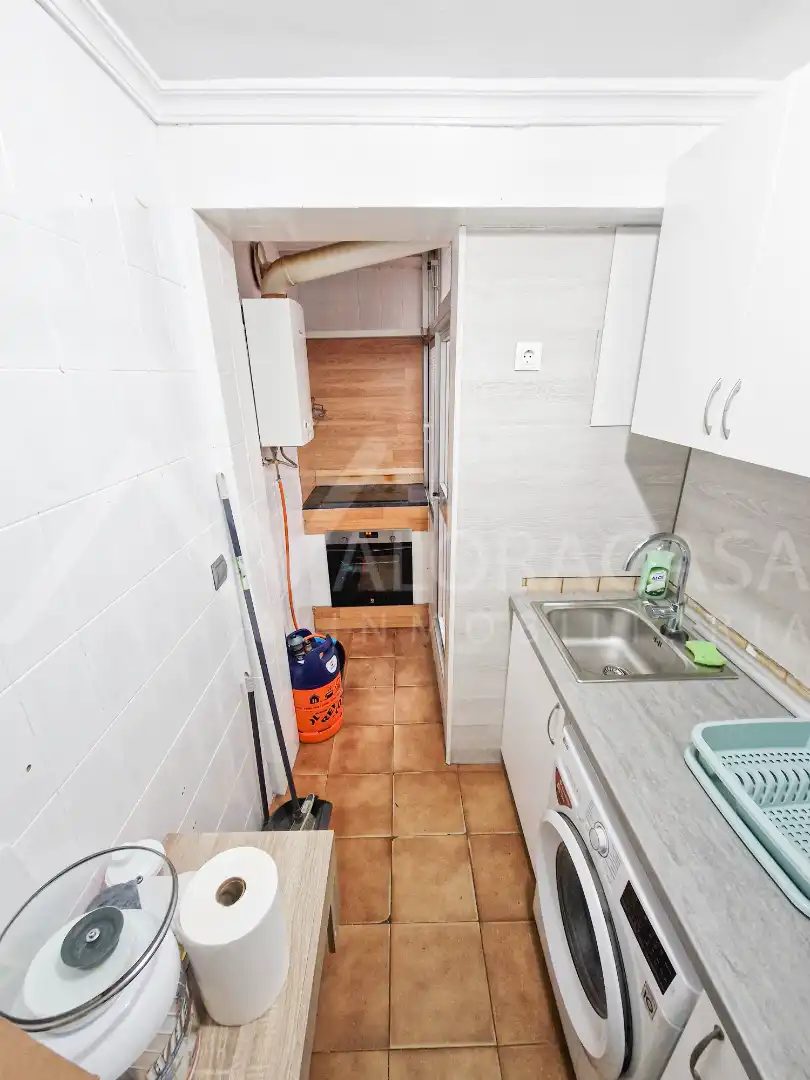 Kitchen of Flat for sale in Málaga Capital  with Furnished